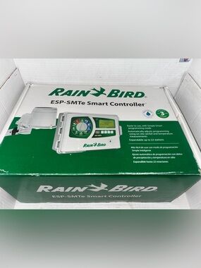 Rain Bird ESP-SMTe 4 Zone Smart Control Irrigation Watering System New Open